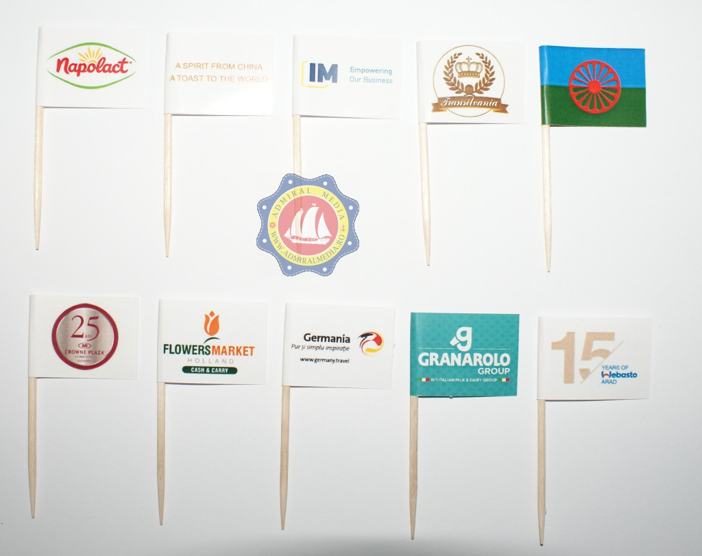 Stegulete scobitoare personalizate