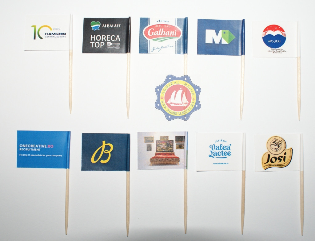Stegulete scobitoare personalizate