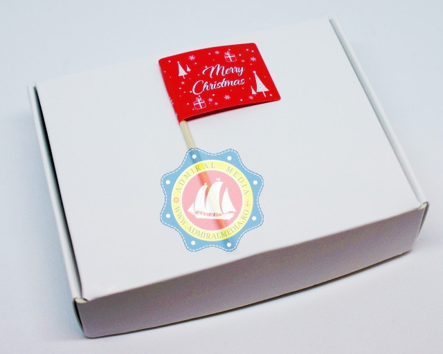 Set 200 stegulete scobitoare Merry Christmas, Craciun fericit