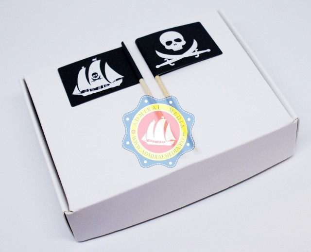Set 200 stegulete scobitoare Pirati
