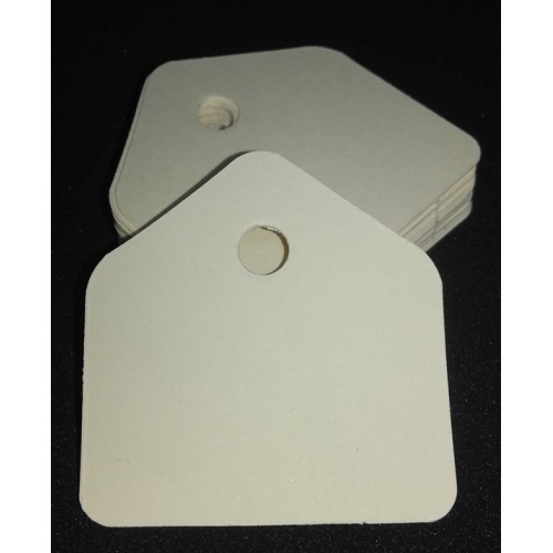 Set 24 etichete cartonate, I, 4.5x4cm