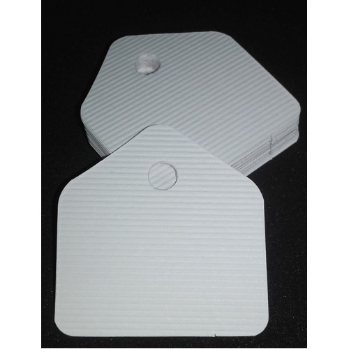 Set 24 etichete cartonate, PW, 4.5x4cm
