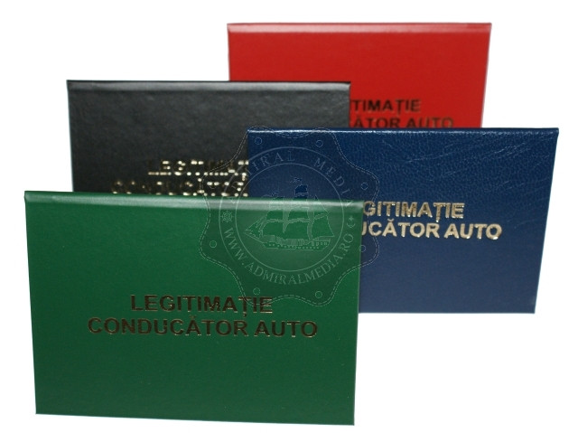 Legitimatie conducator auto agreata ARR 2025-2026 Personalizata